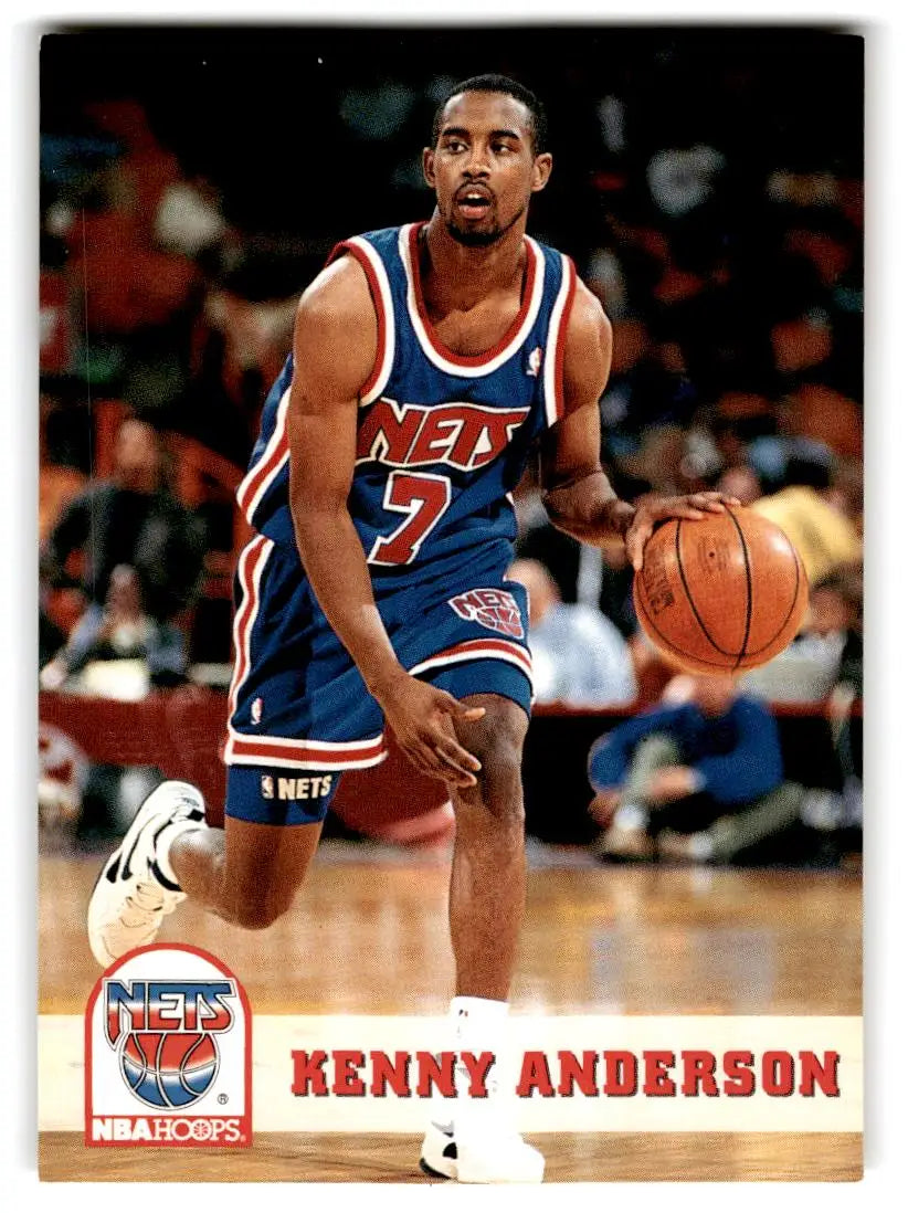 1993-94 Hoops #137 Kenny Anderson - Basketball Card Single