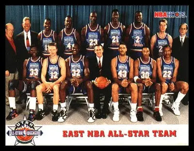 1993-94 Hoops #281 East NBA All-Star Team
