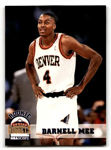 1993-94 Hoops #327 Darnell Mee NM-MT RC Rookie Nuggets ID:59408 - Basketball Card Single