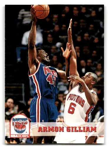 1993-94 Hoops #371 Armon Gilliam NM Near Mint NJ Nets ID:82927 - Basketball Card Single