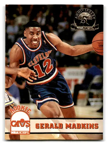 1993-94 Hoops Fifth Anniversary Gold #317 Gerald Madkins NM-MT RC Rooki ID:72725 - Basketball Card Single