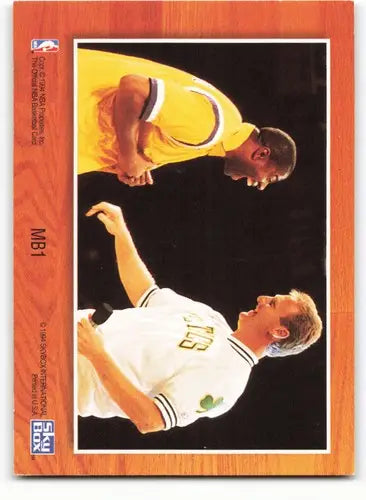 1993-94 Hoops #MB1 Magic Johnson/Larry Bird NM-MT Commemorative ID:82476 - Basketball Card Single