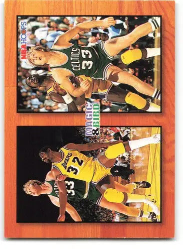 1993-94 Hoops #MB1 Magic Johnson/Larry Bird NM-MT Commemorative ID:82476 - Basketball Card Single