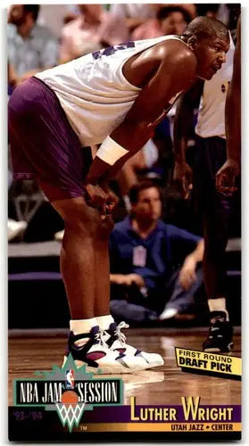 Luther Wright Jam Session 1993-94 original gloss mint RC rookie basketball card