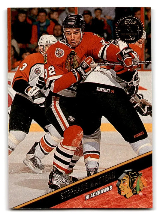 1993-94 Leaf #114 Stephane Matteau - Hockey Card Single