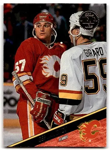 1993-94 Leaf #309 German Titov NM Near Mint RC Rookie Flames ID:43408 - Hockey Card Single