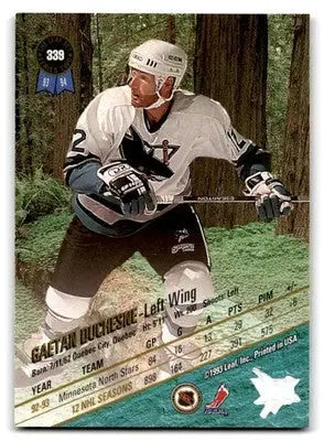 1993-94 Leaf #339 Gaetan Duchesne - Hockey Card Single