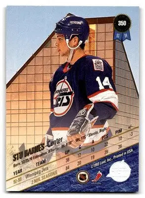 1993-94 Leaf #350 Stu Barnes - Hockey Card Single