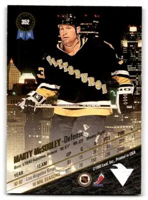 1993-94 Leaf #352 Marty McSorley - Hockey Card Single