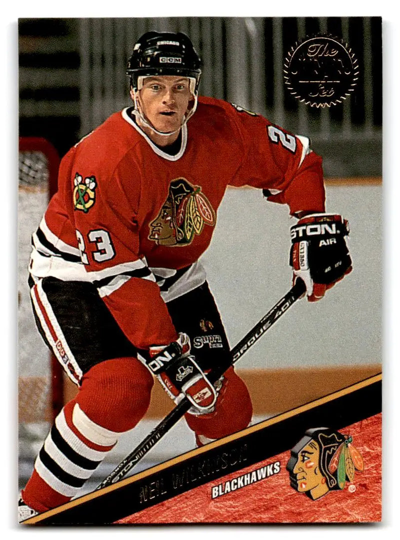 1993-94 Leaf #357 Neil Wilkinson - Hockey Card Single