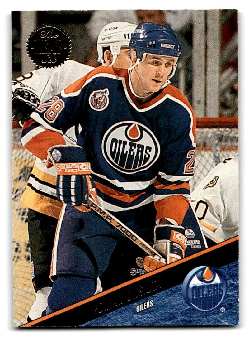 1993-94 Leaf #411 Roman Oksiuta - Hockey Card Single