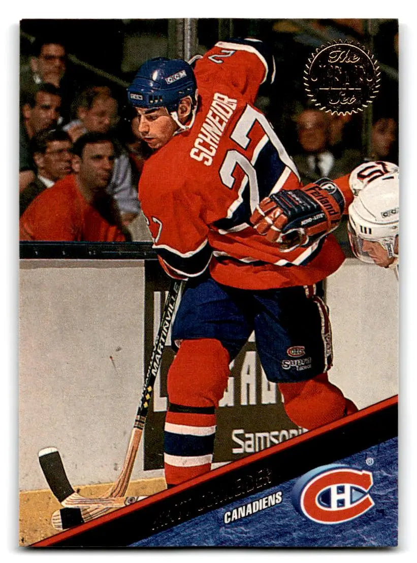 1993-94 Leaf #53 Mathieu Schneider - Hockey Card Single
