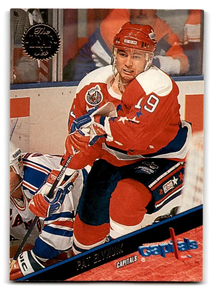 1993-94 Leaf #6 Pat Elynuik - Hockey Card Single