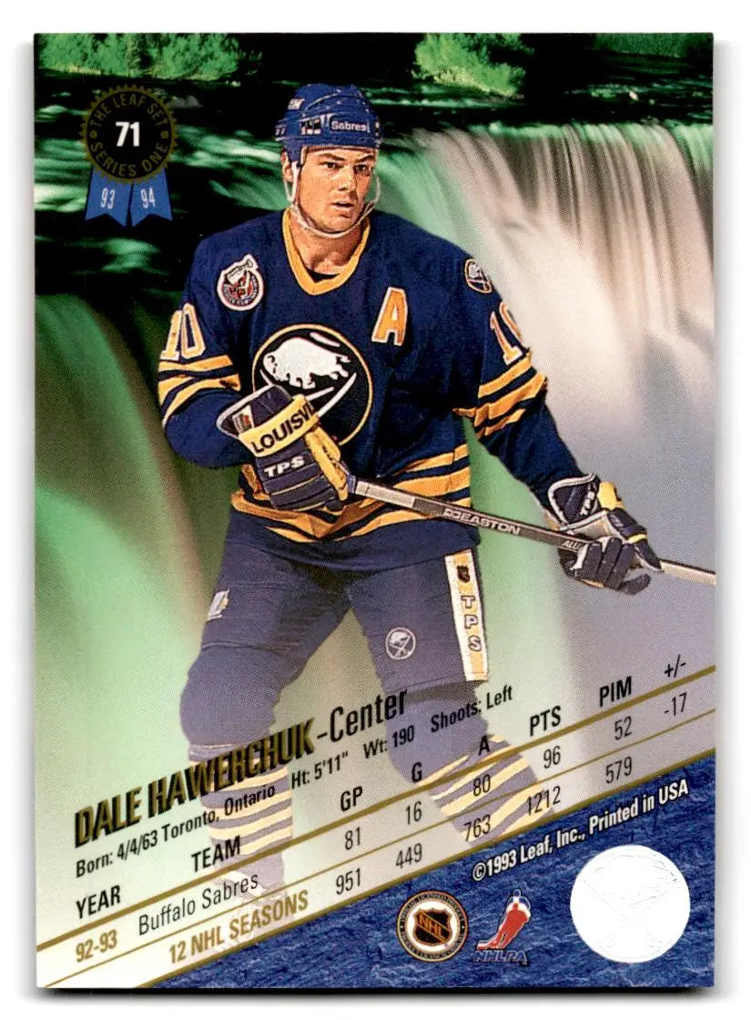 1993-94 Leaf #71 Dale Hawerchuk - Hockey Card Single