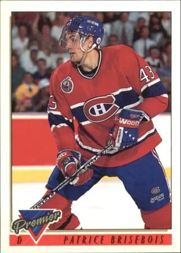 1993-94 OPC Premier #59 Patrice Brisebois NM-MT Canadiens - Hockey Card Single