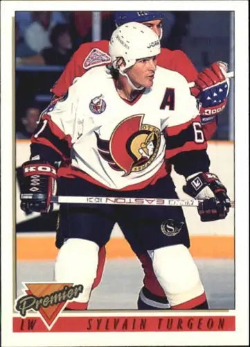 1993-94 OPC Premier #97 Sylvain Turgeon NM-MT Senators - Hockey Card Single