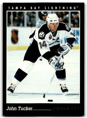 1993-94 Pinnacle #144 John Tucker NM Near Mint Lightning ID:43416 - Hockey Card Single