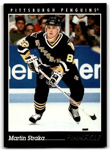 1993-94 Pinnacle #204 Martin Straka NM Near Mint Penguins ID:43419 - Hockey Card Single