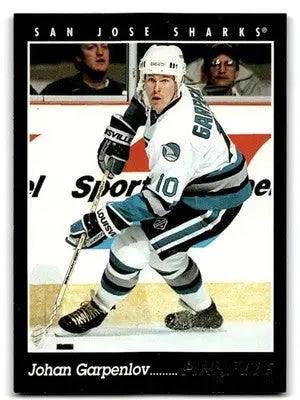 1993-94 Pinnacle #63 Johan Garpenlov - Hockey Card Single