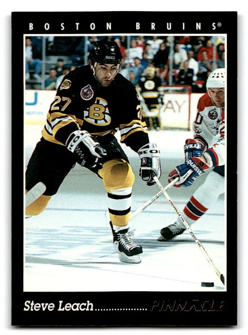 1993-94 Pinnacle #73 Steve Leach - Hockey Card Single