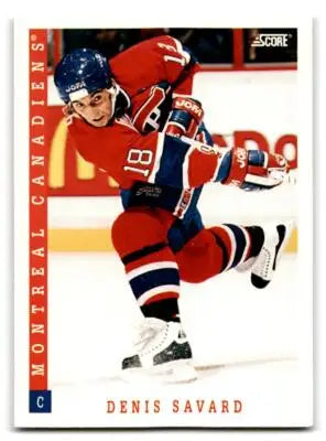 1993-94 Score #105 Denis Savard - Hockey Card Single