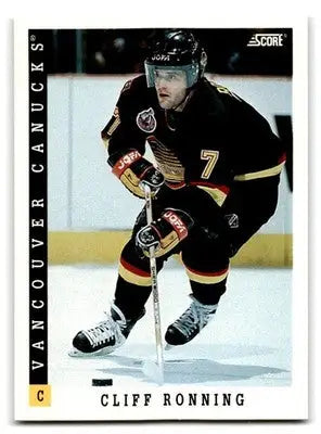 1993-94 Score #17 Cliff Ronning - Hockey Card Single