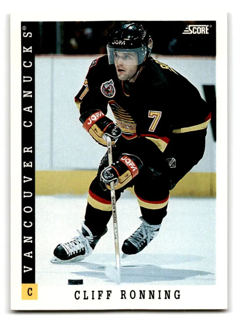 1993-94 Score #17 Cliff Ronning - Hockey Card Single
