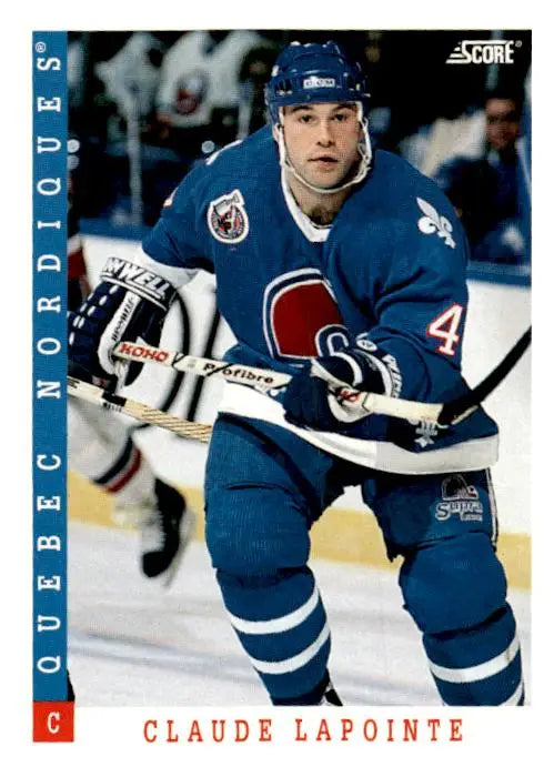 1993-94 Score #352 Claude Lapointe - Hockey Card Single