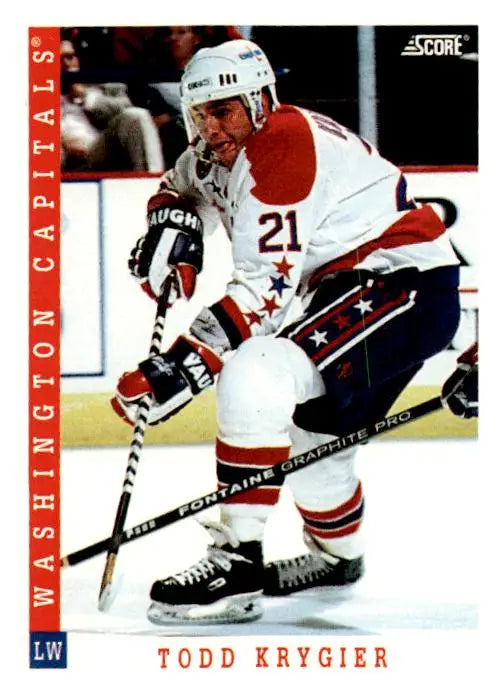 1993-94 Score #357 Todd Krygier - Hockey Card Single