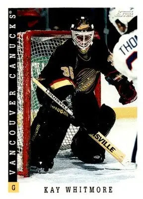 1993-94 Score #360 Kay Whitmore - Hockey Card Single