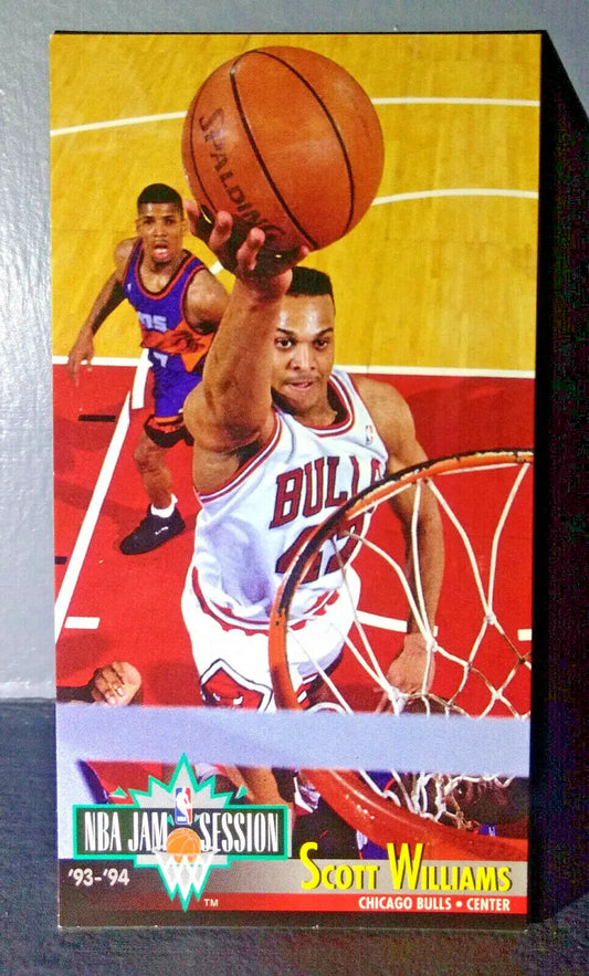 1993-94 Scott Williams #35 Fleer NBA Jam Session Basketball Card