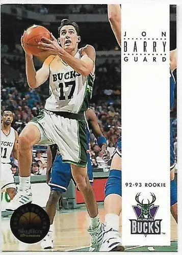 1993-94 SkyBox #109 Jon Barry EX/NM Bucks - Basketball Card Single