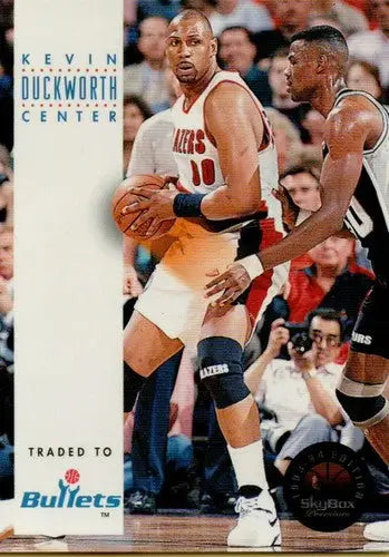 1993-94 SkyBox #181 Kevin Duckworth NM Near Mint Bullets - Basketball Card Single