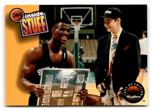 1993-94 SkyBox #22 Inside Stuff NM Near Mint Spurs ID:82585 - Basketball Card Single
