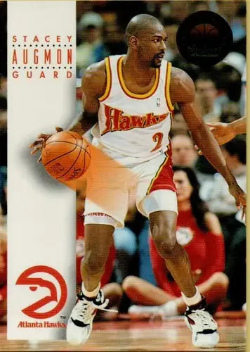 1993-94 SkyBox #24 Stacey Augmon NM-MT Hawks - Basketball Card Single