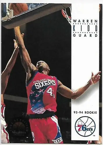 1993-94 SkyBox #264 Warren Kidd NM Near Mint RC Rookie 76ers - Basketball Card Single