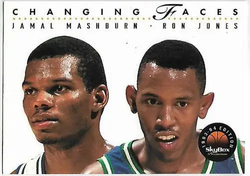 1993-94 SkyBox #297 Jamal Mashburn/Popeye Jones NM-MT Mavericks CF - Basketball Card Single