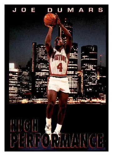 1993-94 SkyBox #324 Joe Dumars NM Near Mint Pistons PC - Basketball Card Single
