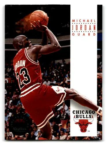 Michael Jordan basketball card with original gloss, mint Bulls from 1993-94 SkyBox