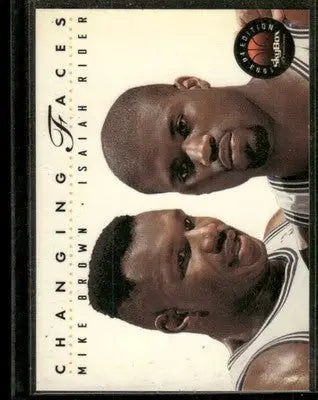 1993-94 SkyBox Changing Faces Isaiah Rider Mike Brown #307 Basketball - Basketball Card Single