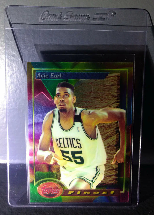 1993-94 Topps Finest Acie Earl #24 Rookie Basketball Card - Basketball Card Single