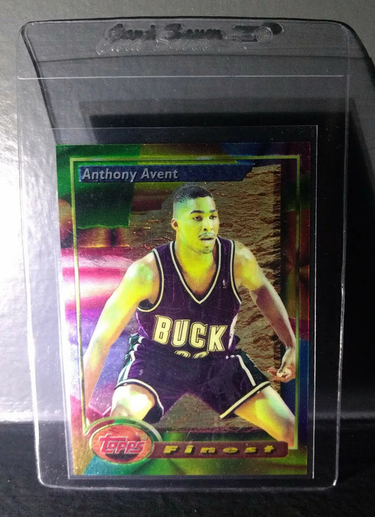 1993-94 Topps Finest Anthony Avent #203 Basketball Card - Basketball Card Single