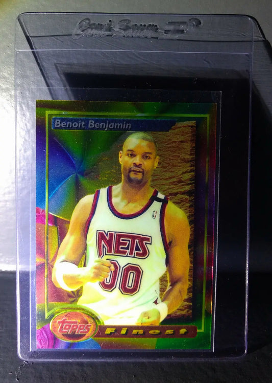 1993-94 Topps Finest Benoit Benjamin #4 Basketball Card - Basketball Card Single