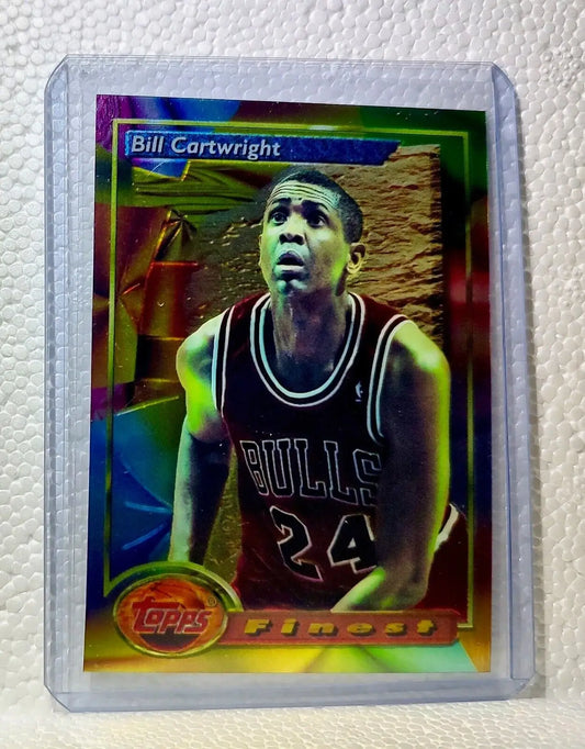 1993-94 Topps Finest Bill Cartwright #170 Basketball Card Chicago Bulls - Basketball Card Single