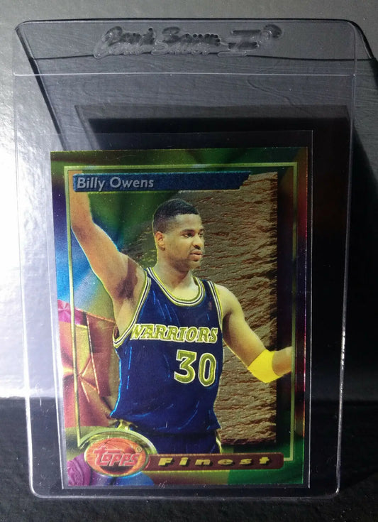 1993-94 Topps Finest Billy Owens #65 Basketball Card - Basketball Card Single