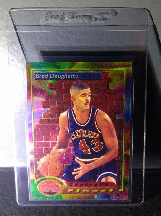 1993-94 Topps Finest Brad Daugherty #100 Central’s Finest Basketball Card