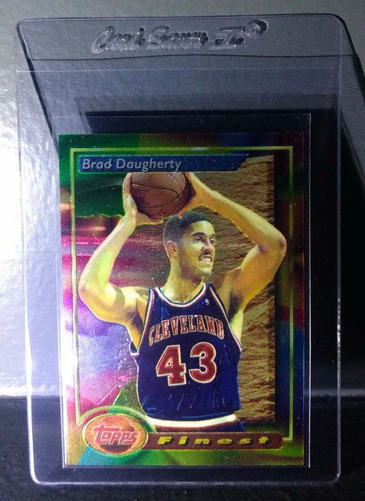 1993-94 Topps Finest Brad Daugherty #193 Basketball Card - Basketball Card Single