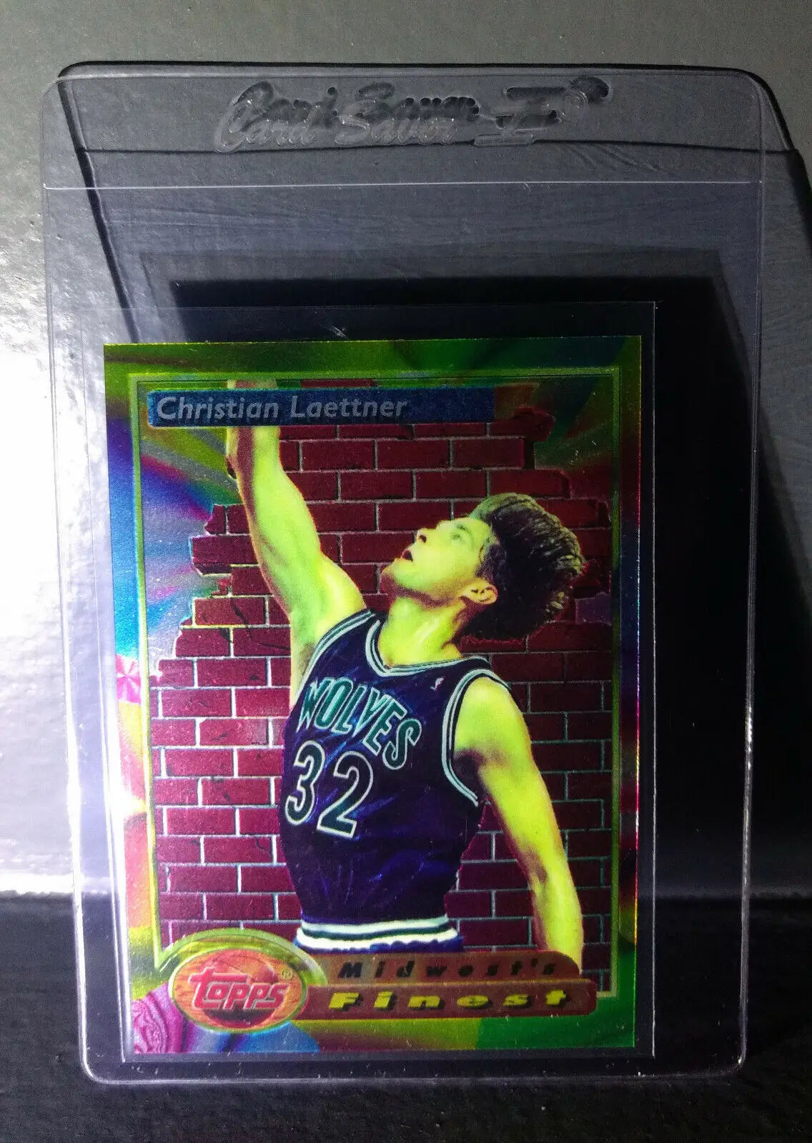 1993-94 Topps Finest Christian Laettner #111 Midwest’s Finest Basketball Card
