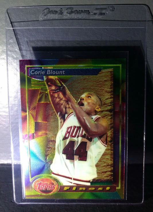 1993-94 Topps Finest Corie Blount #134 Rookie Basketball Card - Basketball Card Single