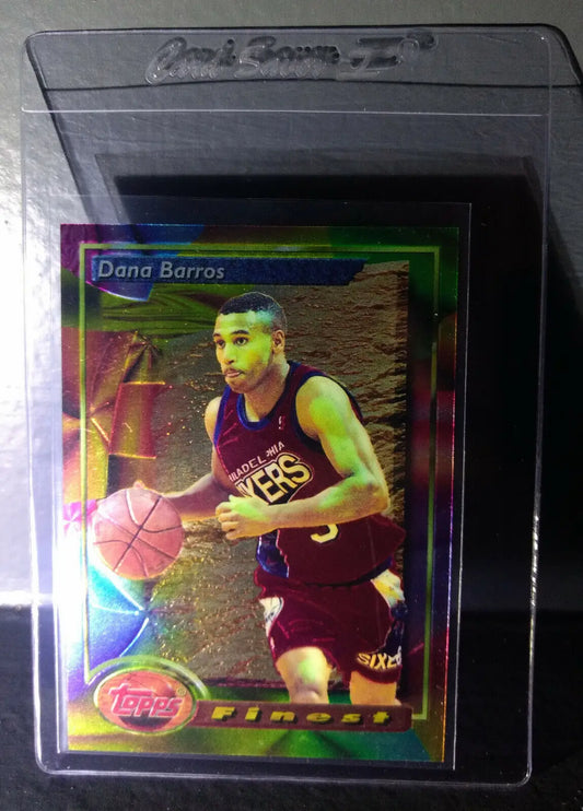 1993-94 Topps Finest Dana Barros #69 Basketball Card - Basketball Card Single